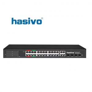 Switch Super PoE 24 port +4RJ45/4SFP S5800P-24F-4TC-SUPER