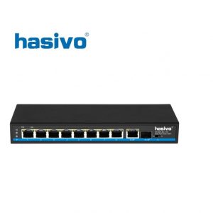 Switch PoE Hasivo S1100P-8G-1TS