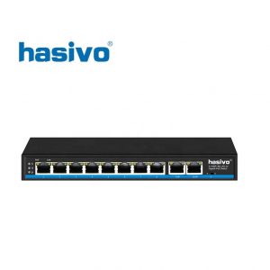 Switch PoE Hasivo S1100P-8G-2G