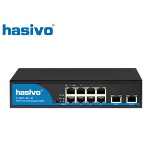 Switch PoE Hasivo S1200P-8F-2F