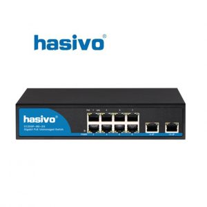 Switch PoE Hasivo S1200P-8G-2G
