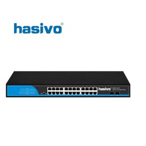 Switch-Fiber-Gigabit-Hasivo-S2800-24G-2S