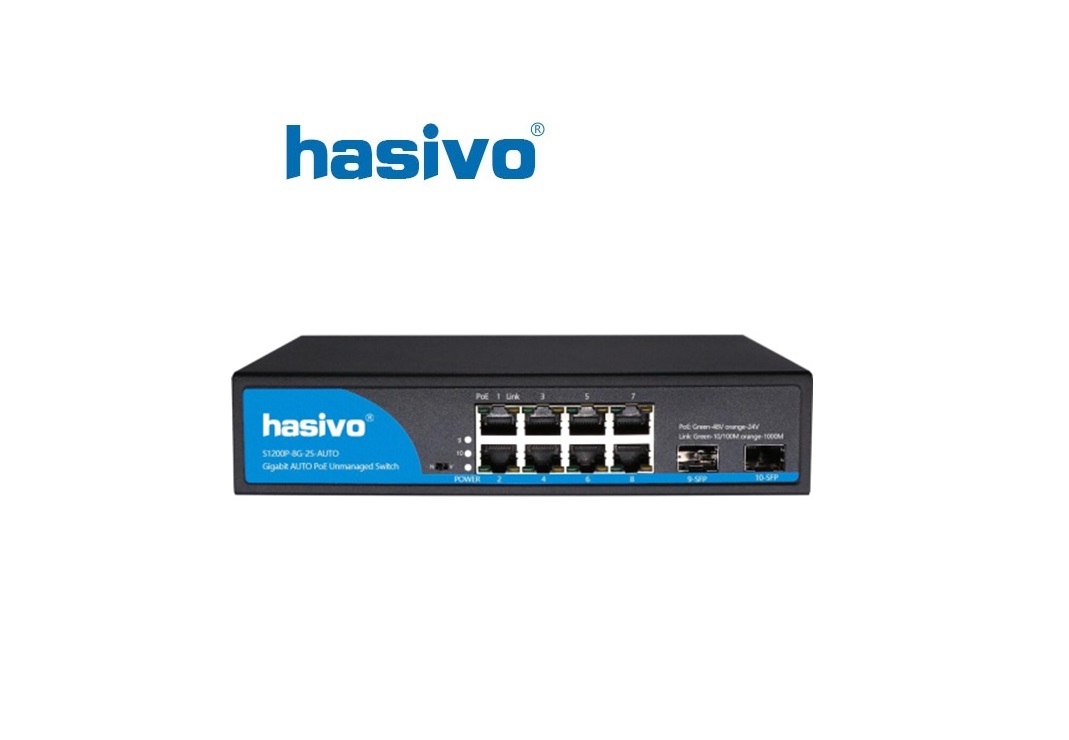Unmanaged-Switch-Gigabit-PoE-HASIVO-S1200P-8G-2S-AUTO Unmanaged-Switch-Gigabit-PoE-HASIVO-S1200P-8G-2S-AUTO
