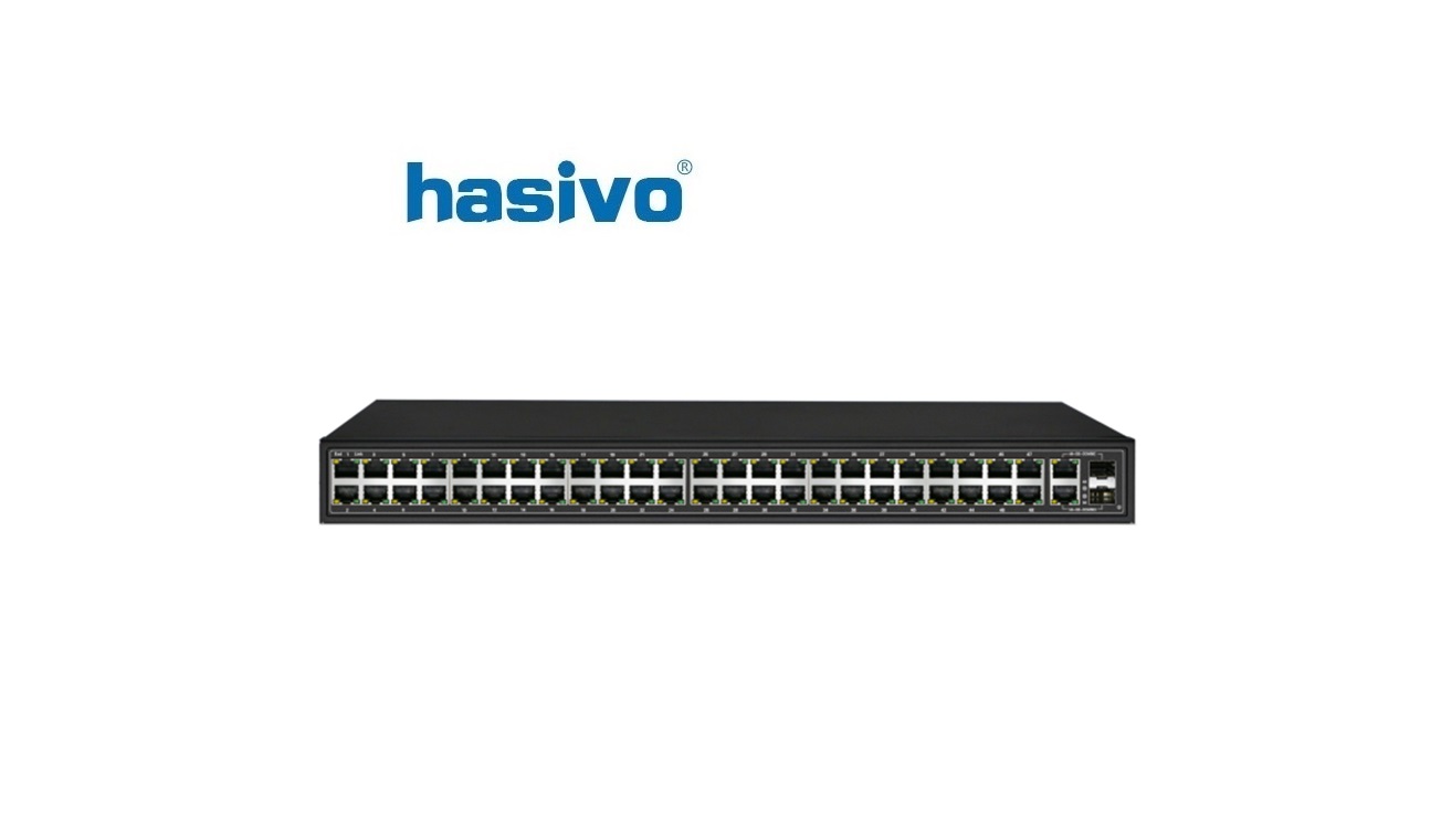 Unmanaged-Switch-PoE-HASIVO-S5800P-48F-2GC Unmanaged-Switch-PoE-HASIVO-S5800P-48F-2GC