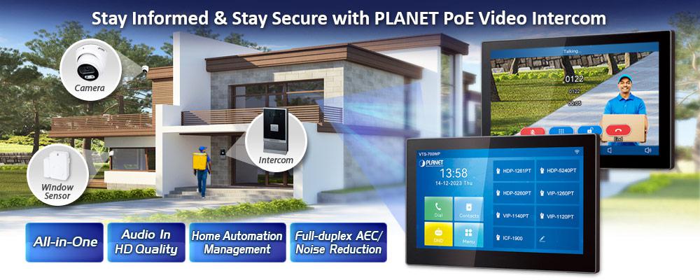 Hệ thống liên lạc nội bộ Intercom Video Doorphone