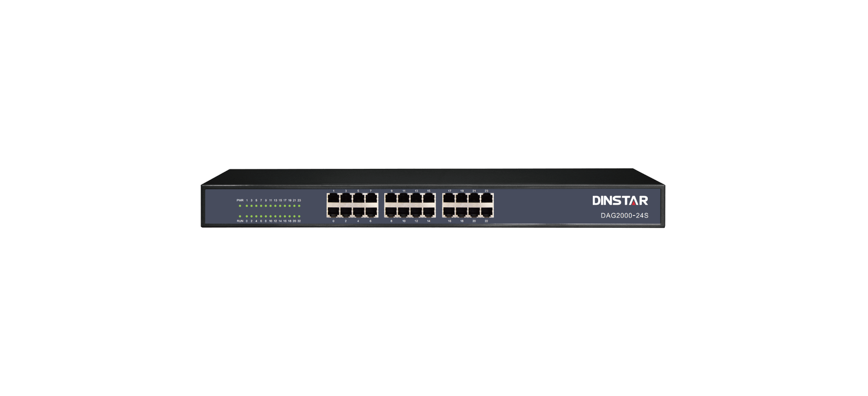 Bộ chuyển đổi Analog-VoIP Gateway Dinstar DAG2000-24S Bộ chuyển đổi Analog-VoIP Gateway Dinstar DAG2000-24S