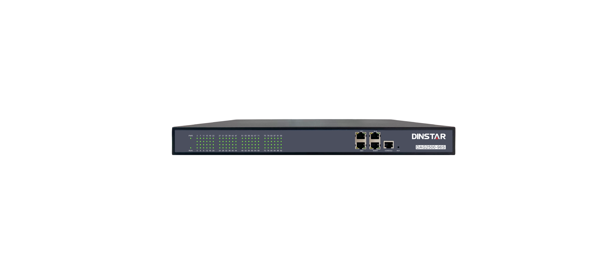 Thiết bị chuyển đổi Analog-VoIP Dinstrar DAG2500-96S Thiết bị chuyển đổi Analog-VoIP Dinstrar DAG2500-96S