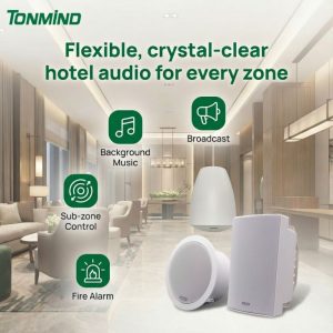 hệ thống âm thanh công cộng cho khách sạn